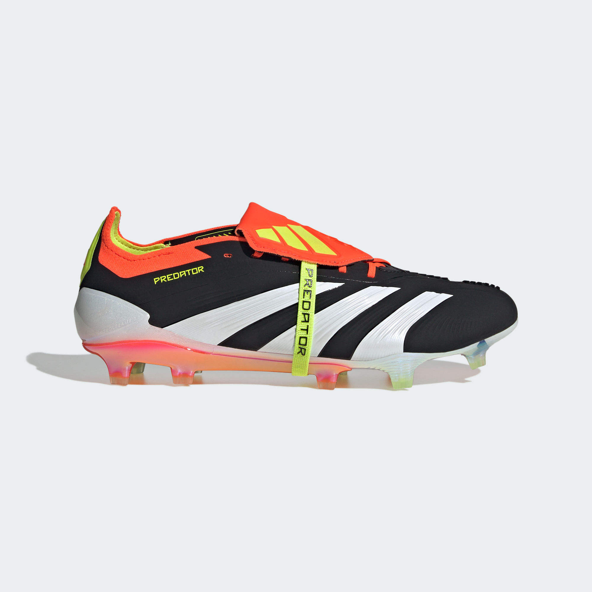 Adidas Predator Elite Ft Fg Core Black Cloud White Solar Red