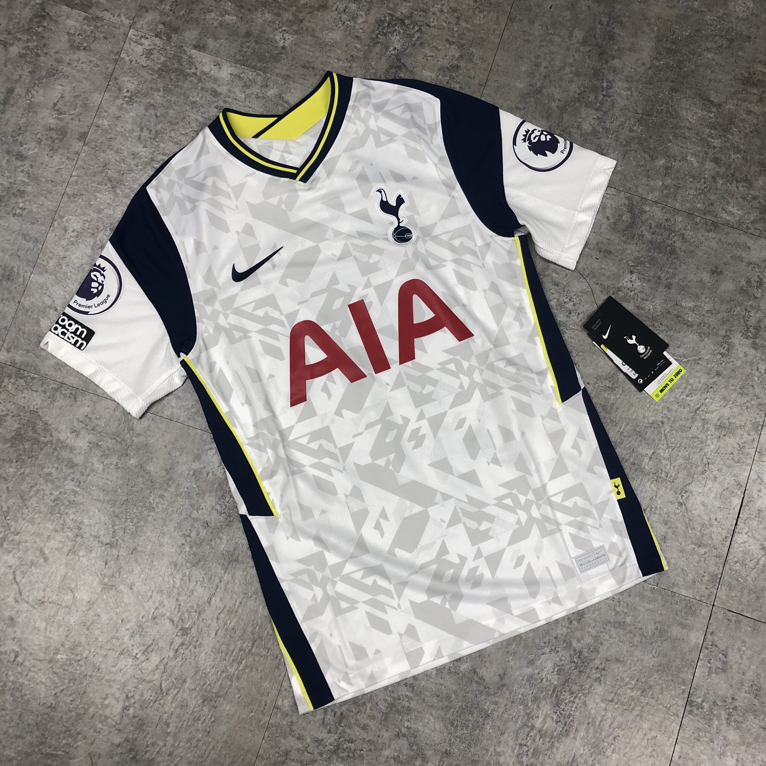 Nike Tottenham Hotspur FC 20/21 Mens Home Stadium Jersey with Son 7 EPL ...