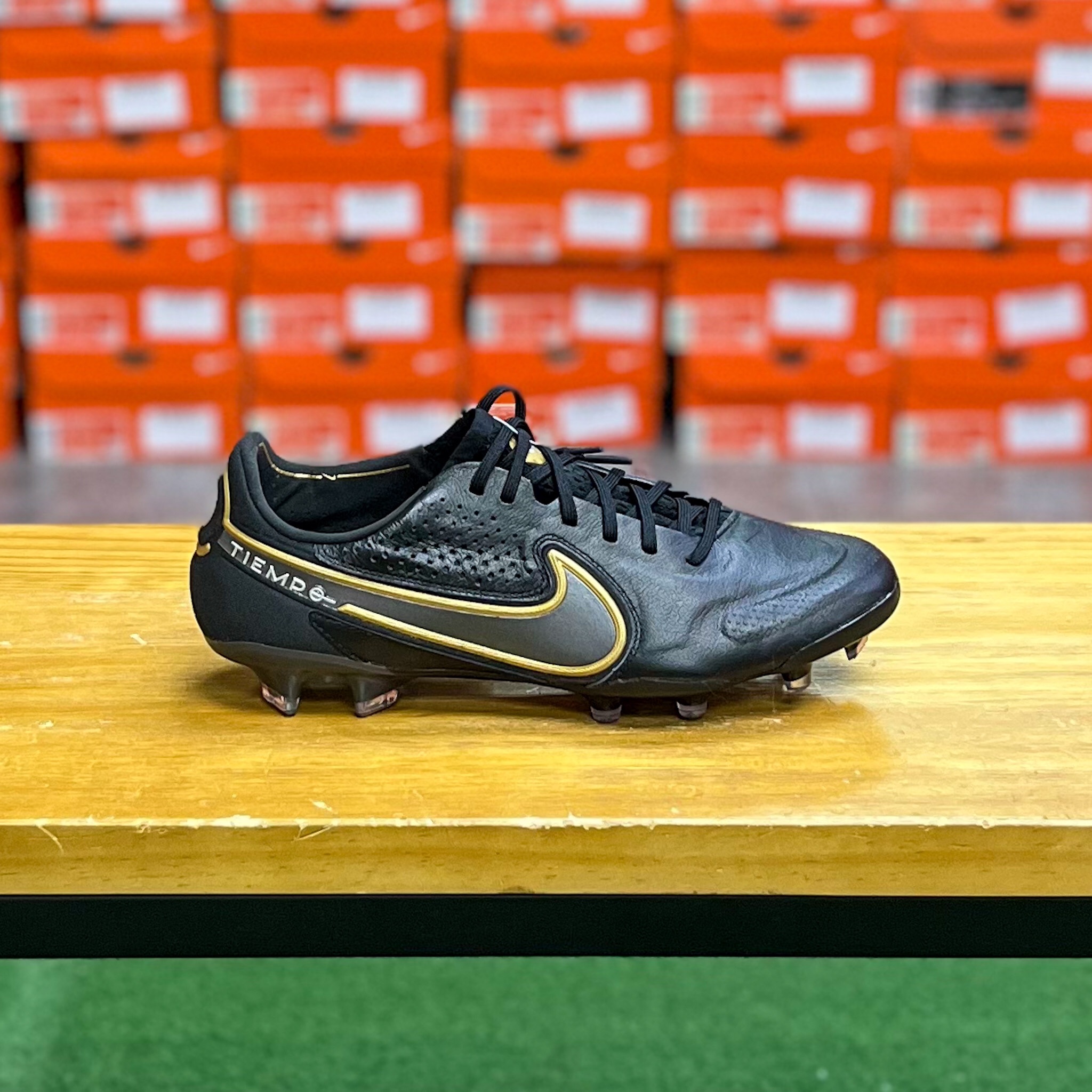 Black/Gold Nike Tiempo Legend 9 Elite 'Shadow Pack' Boots Revealed